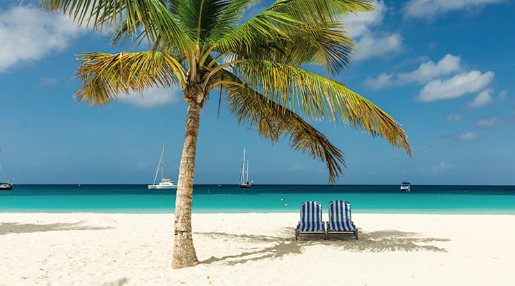 Barbados’ exotic coastline